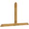 Ekena Millwork Portland Rough Sawn Timber Gable Bracket, Western Red Cedar, 108"W x 63"H x 4"D x 6"F, 14/12 Pitch GBW108X63X0406POR00RWR - alternate 2